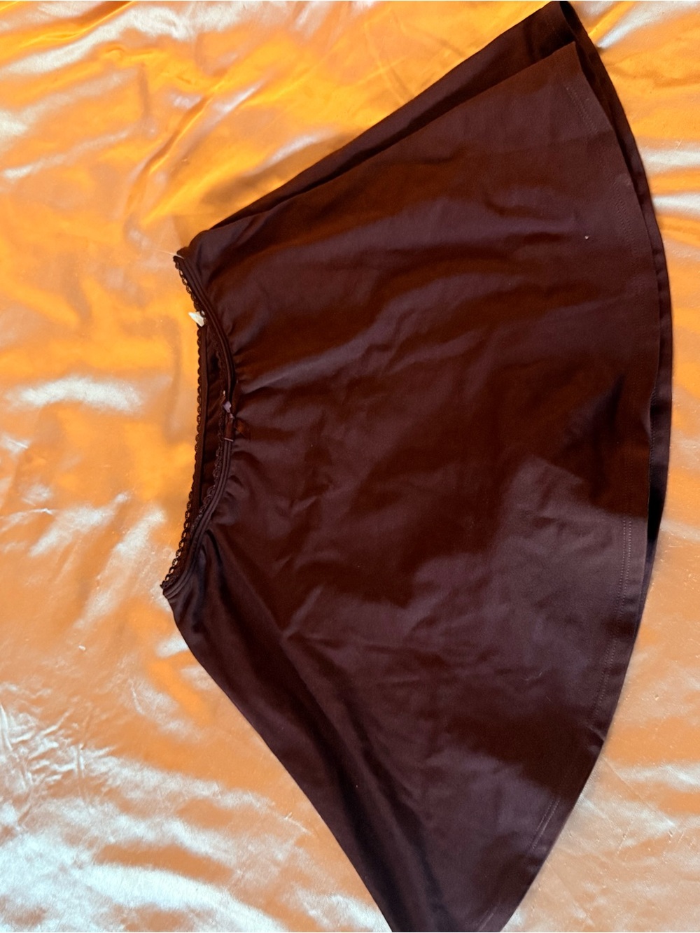 wild fable burgundy Circle Skater Skirt